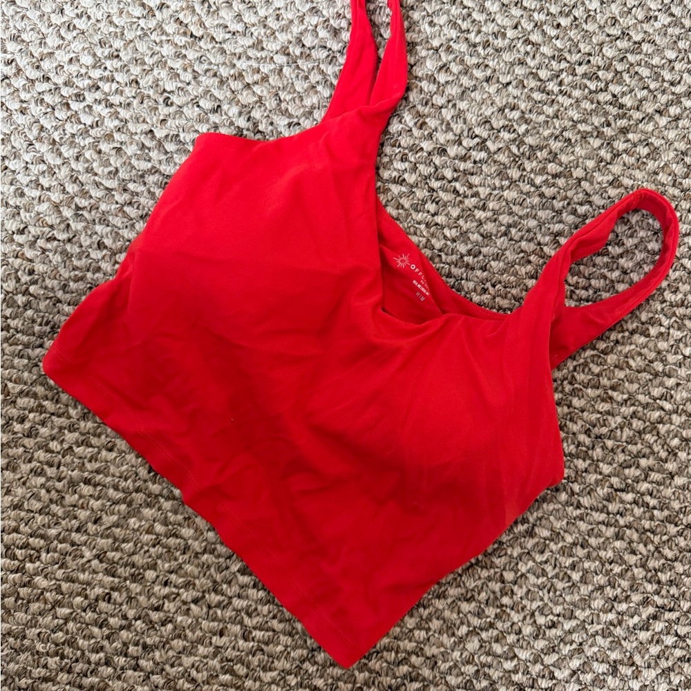 Aerie Bold Red Top